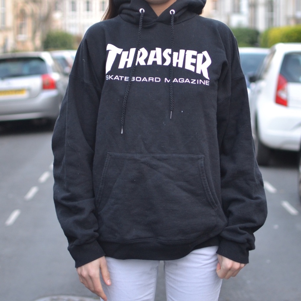 WINTER CLEAN OUT OFFER EXPIRES 3/14 - Black Comfy Thrasher Hoodie